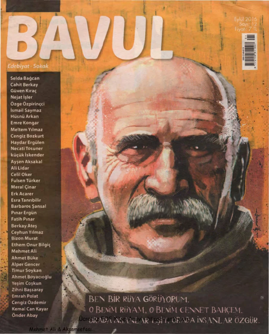 Bavul Sayı 012 kapak görseli