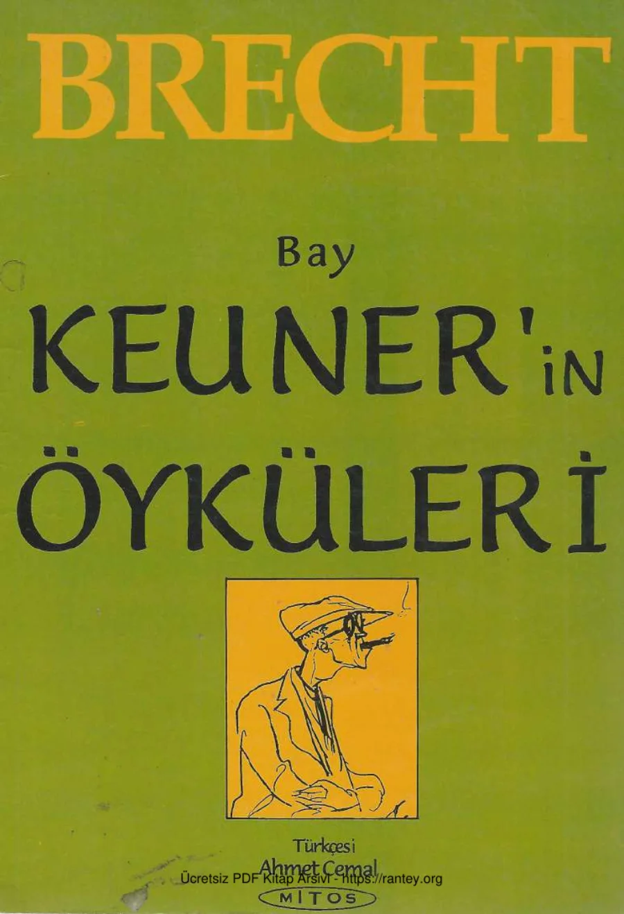 Bay Keunerin Öyküleri Mitos Yayınları kapak görseli
