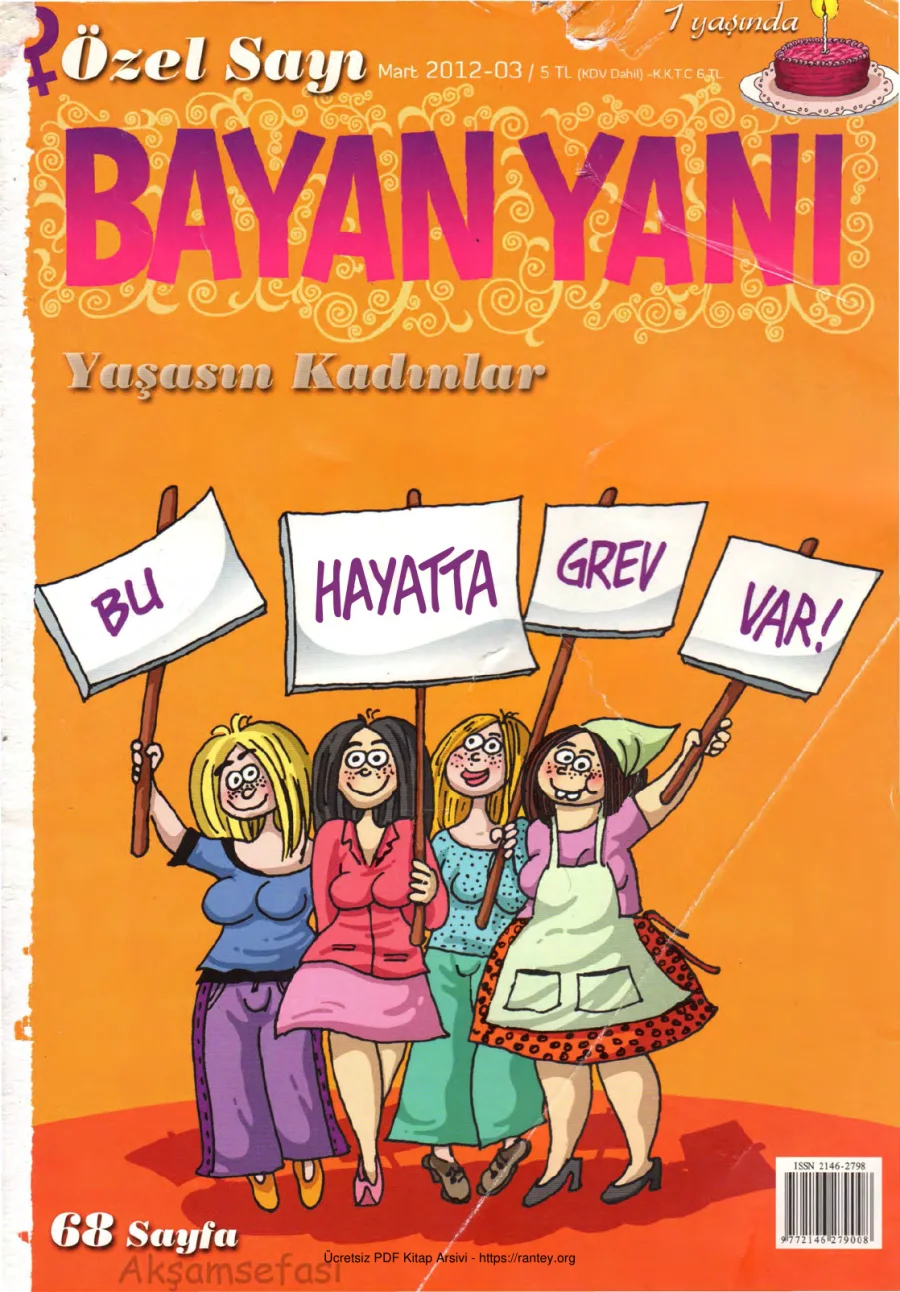 Bayan Yanı Sayı 009 - 8 Mart 2012 Özel kapak görseli