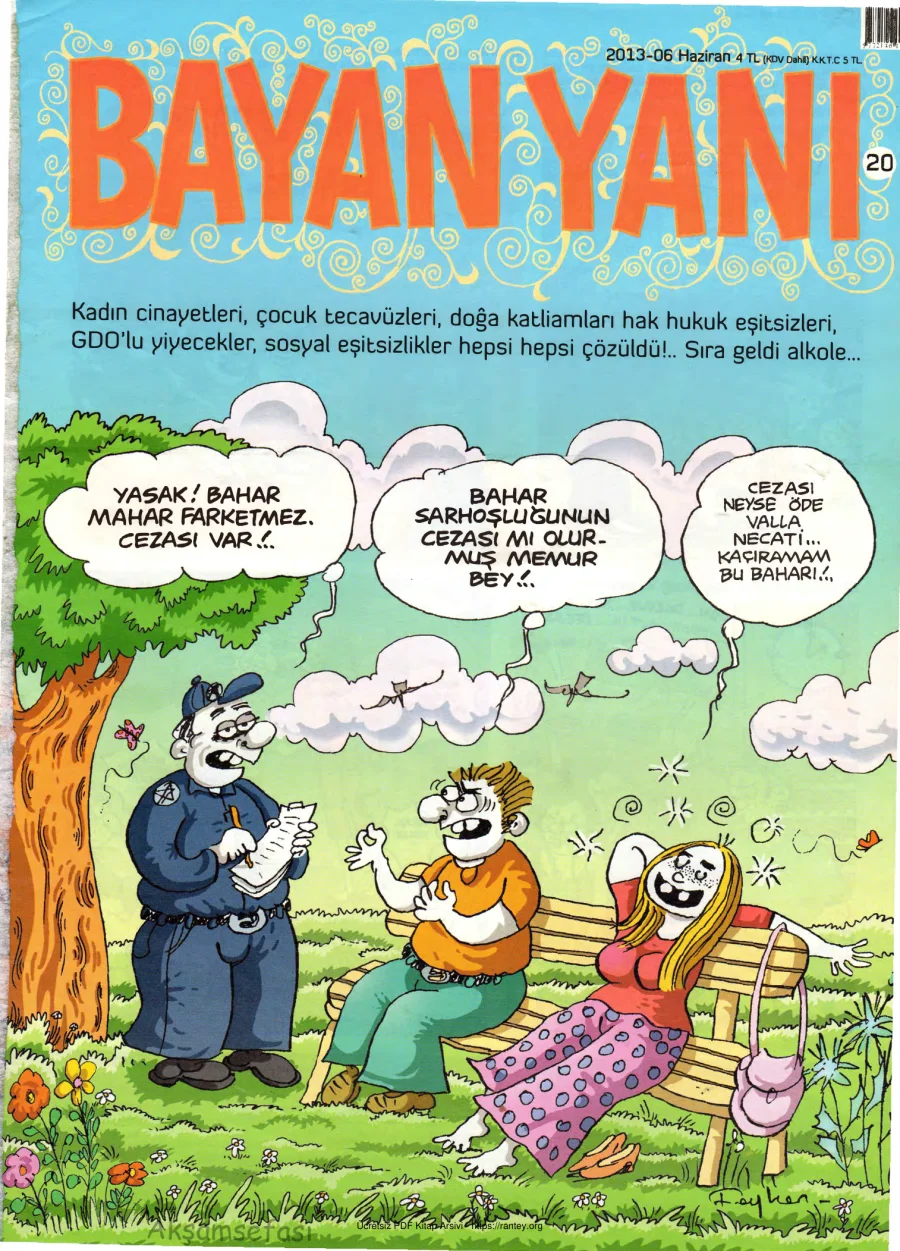 Bayan Yanı Sayı 020 kapak görseli