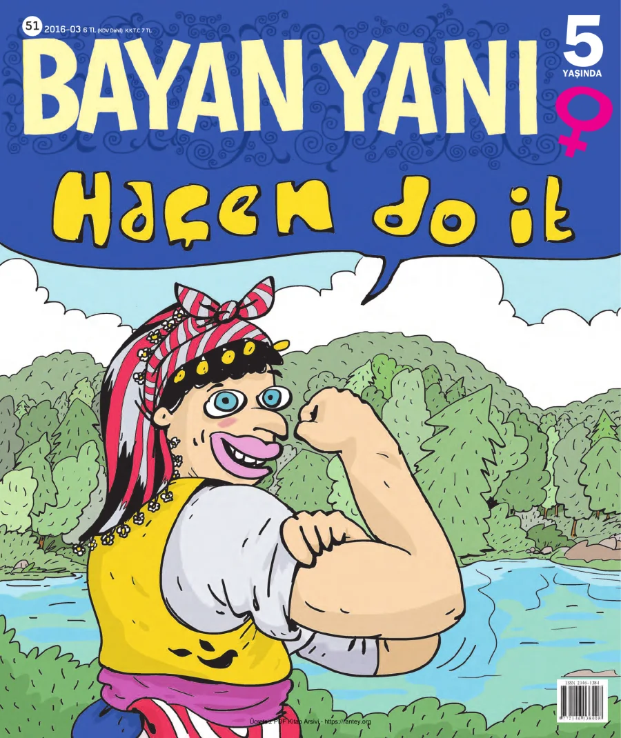 Bayan Yanı Sayı 051 - 8 Mart 2016 Özel kapak görseli