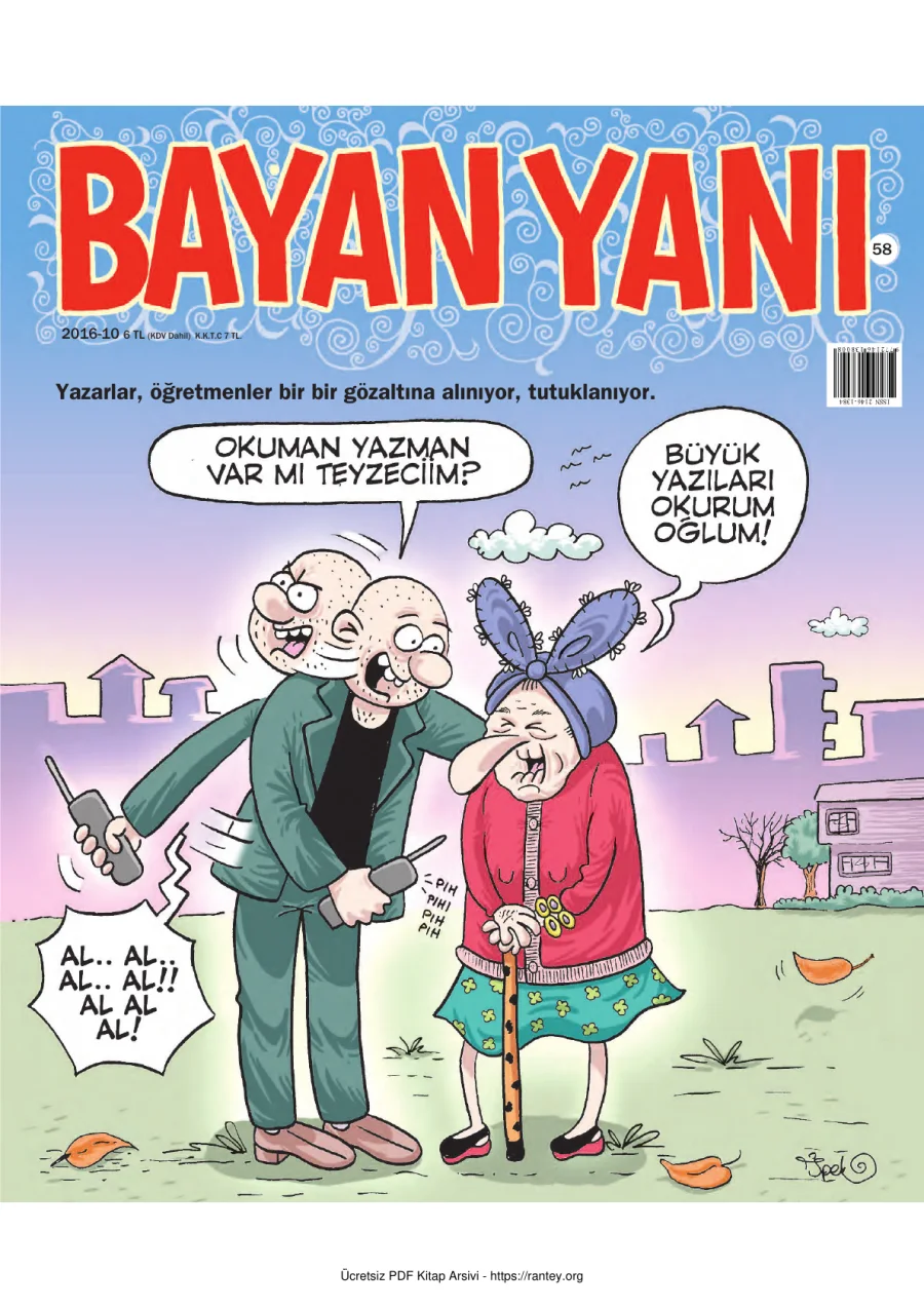 Bayan Yanı Sayı 058 kitap kapağı