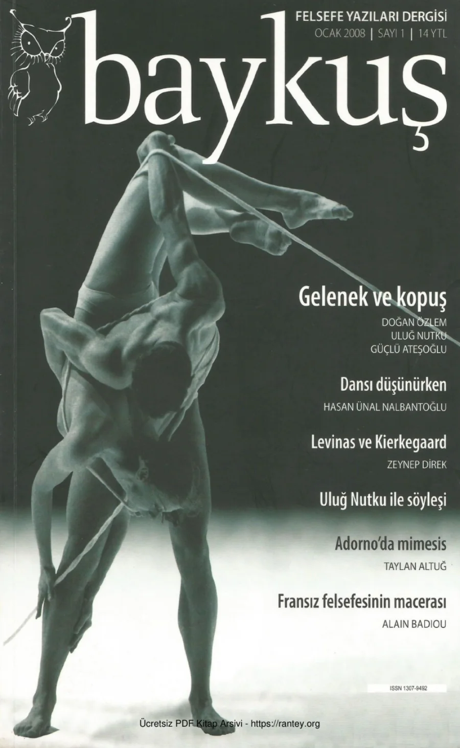 Baykuş Yıl 2008 Sayı 01 Ocak kapak görseli
