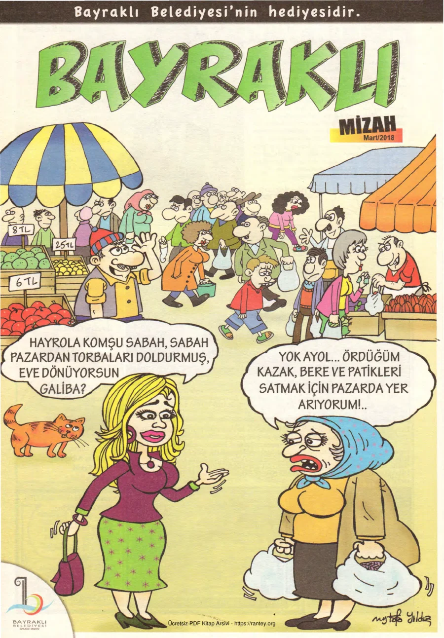 Bayraklı Mizah Sayı 09 - Mart 2018 kapak görseli