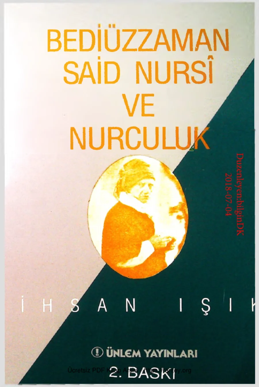 Bediuzzaman Said Nursi ve Nurculuk kapak görseli