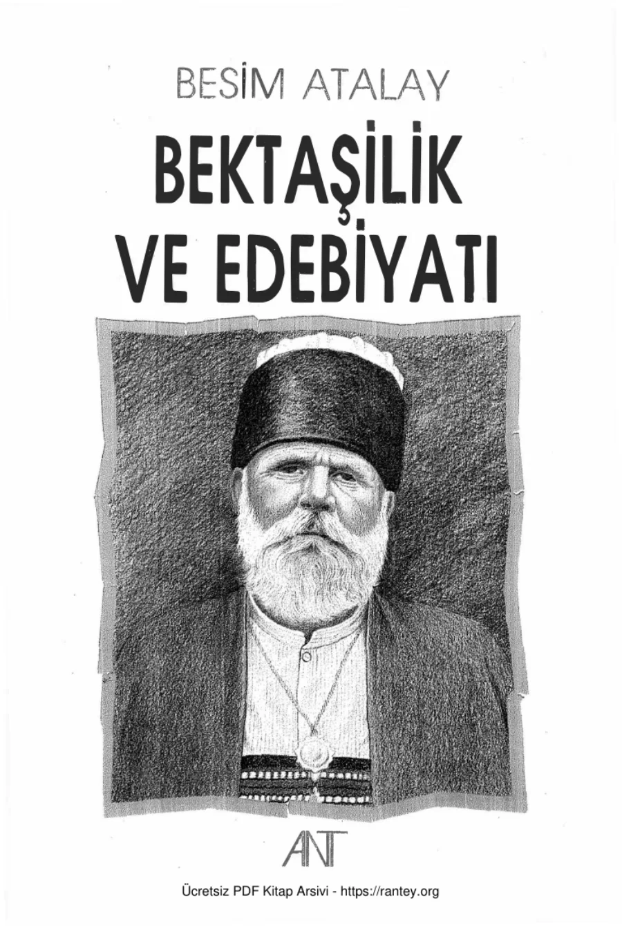 Bektaşilik ve Edebiyatı Ant Yayınları kapak görseli