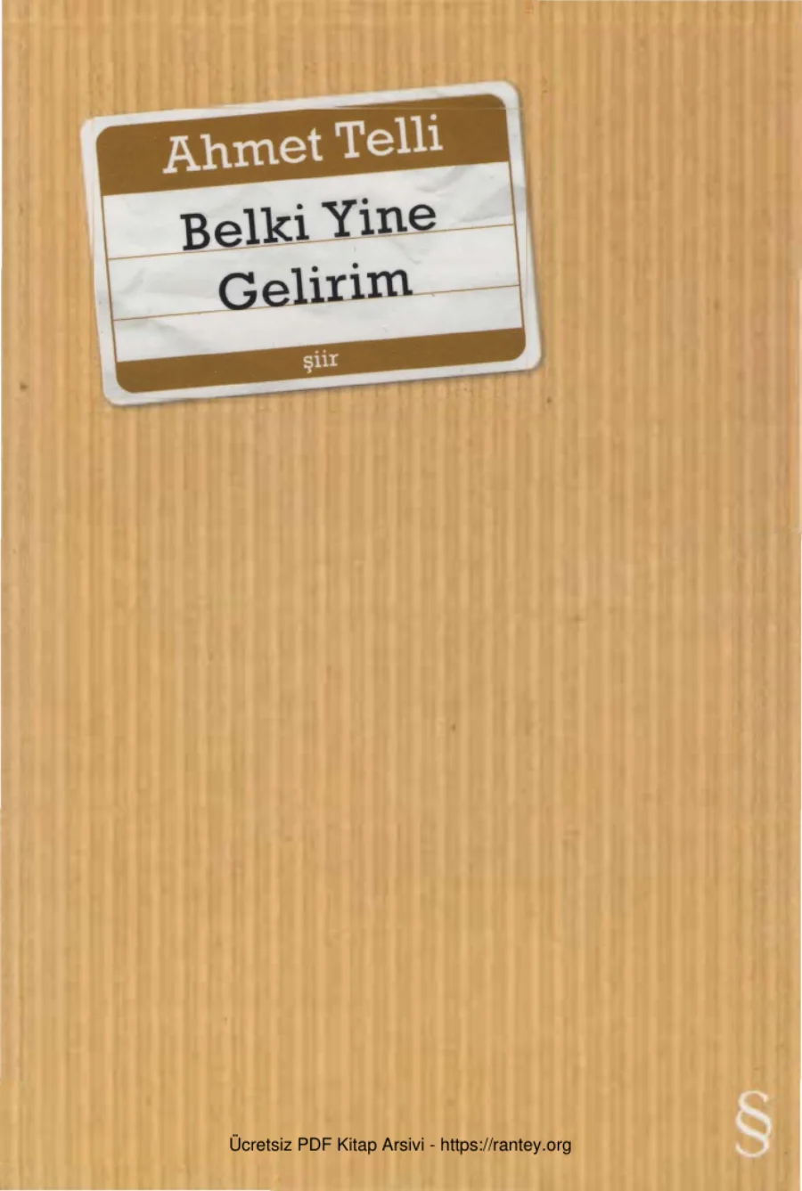 Belki Yine Gelirim kapak görseli