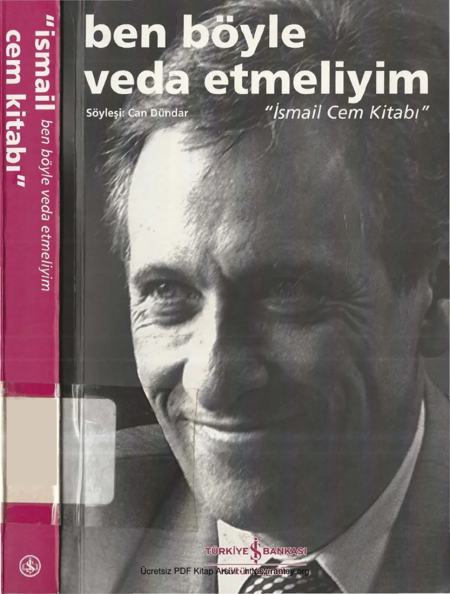 Ben Böyle Veda Etmeliyim İsmail Cem kapak görseli