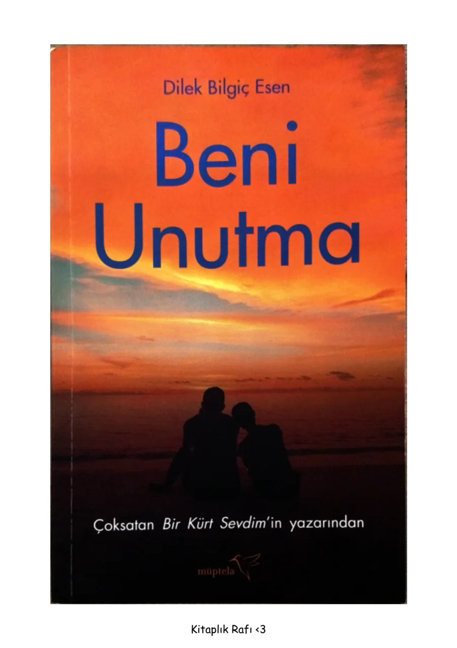 Beni Unutma kapak görseli