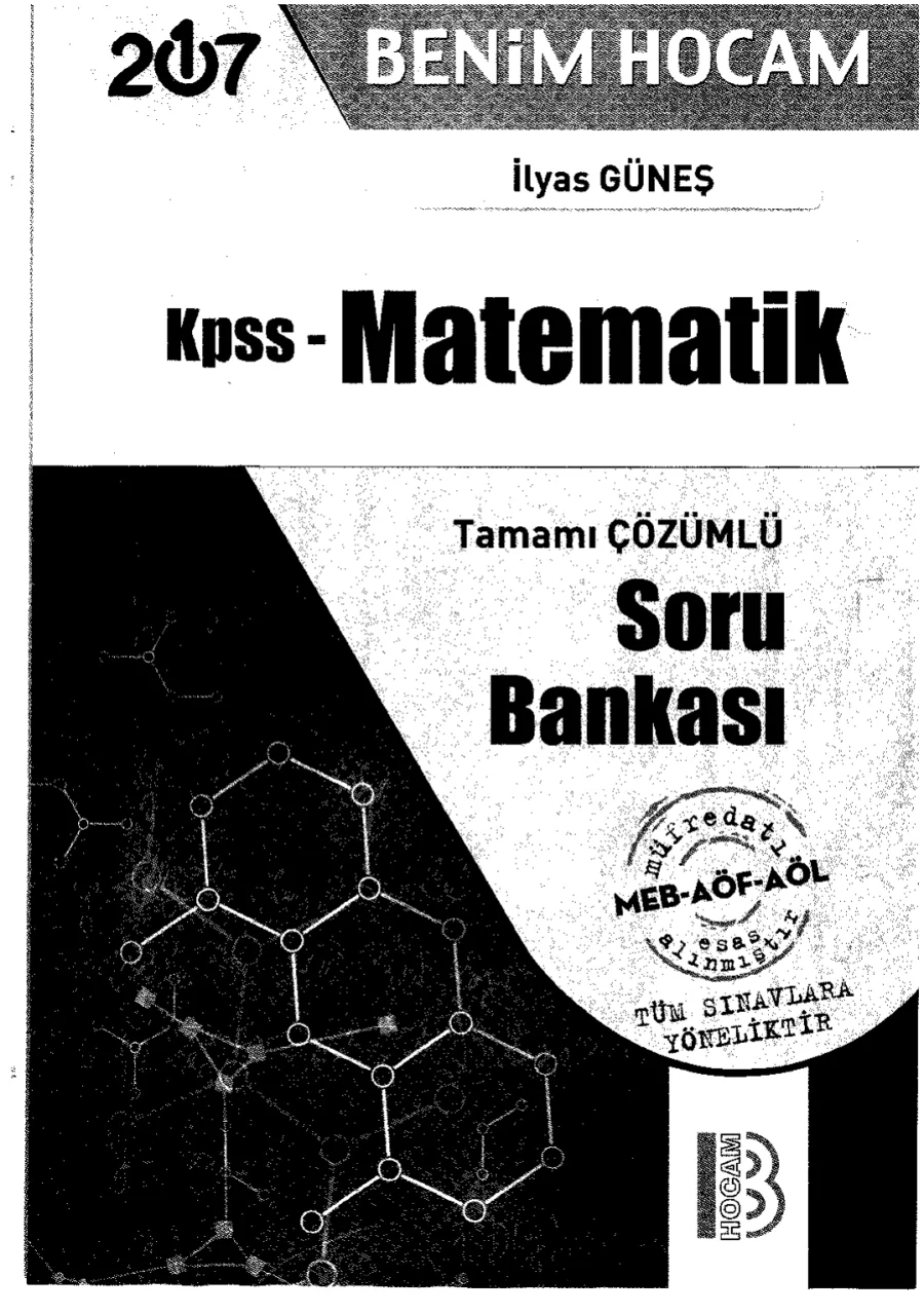 BENİM HOCAM MATEAMATİK SORU BANKASI kapak görseli