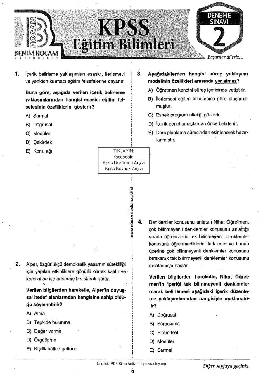 BenimHocam 2018 Tg2 Egitim kapak görseli
