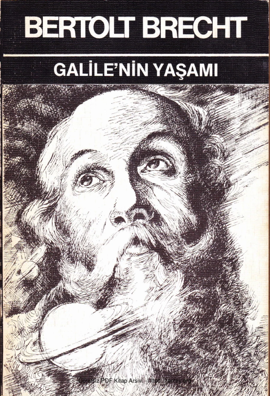 BERTOLT BRECHT GALİLE NİN YAŞAMI Deniz yay 1983 kapak görseli