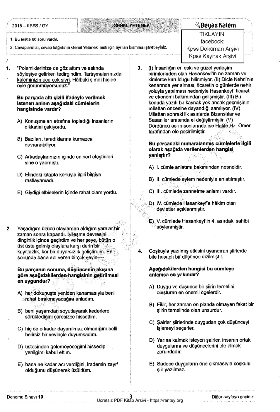 Beyazkalem 2018 Tg10 GyGk zorsinavcom kapak görseli