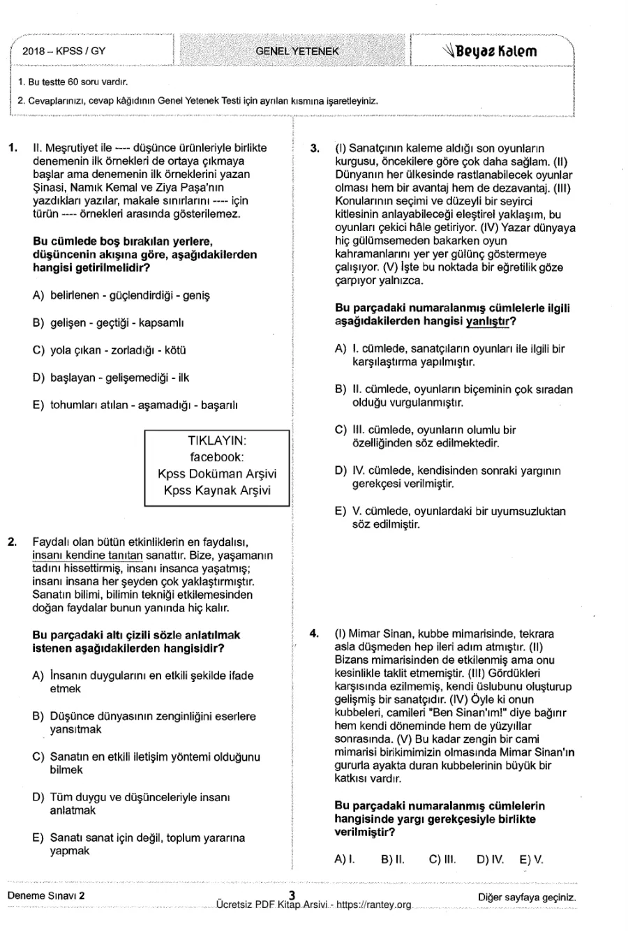 Beyazkalem 2018 Tg2 GyGk kapak görseli