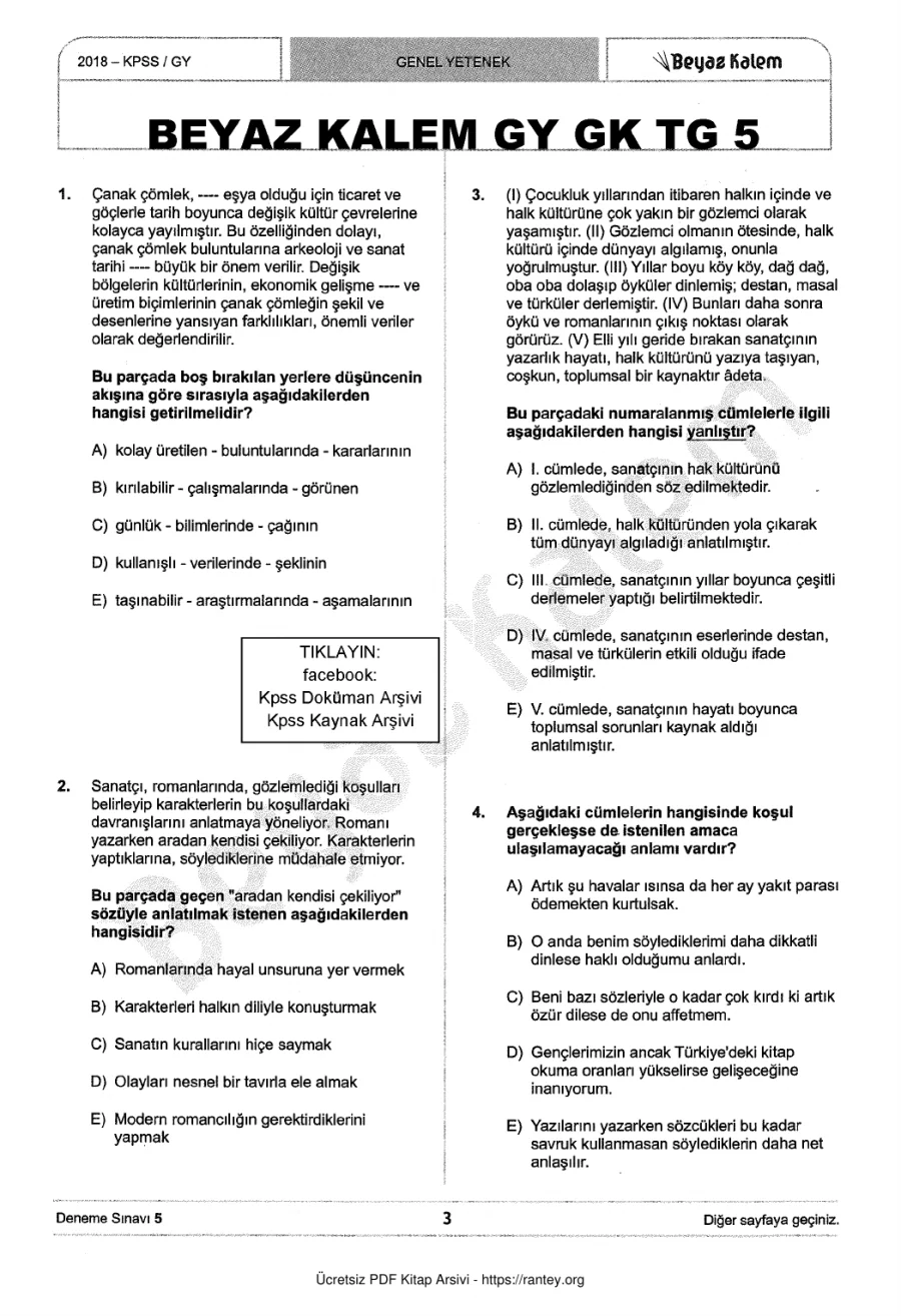 Beyazkalem 2018 Tg5 GyGk kapak görseli