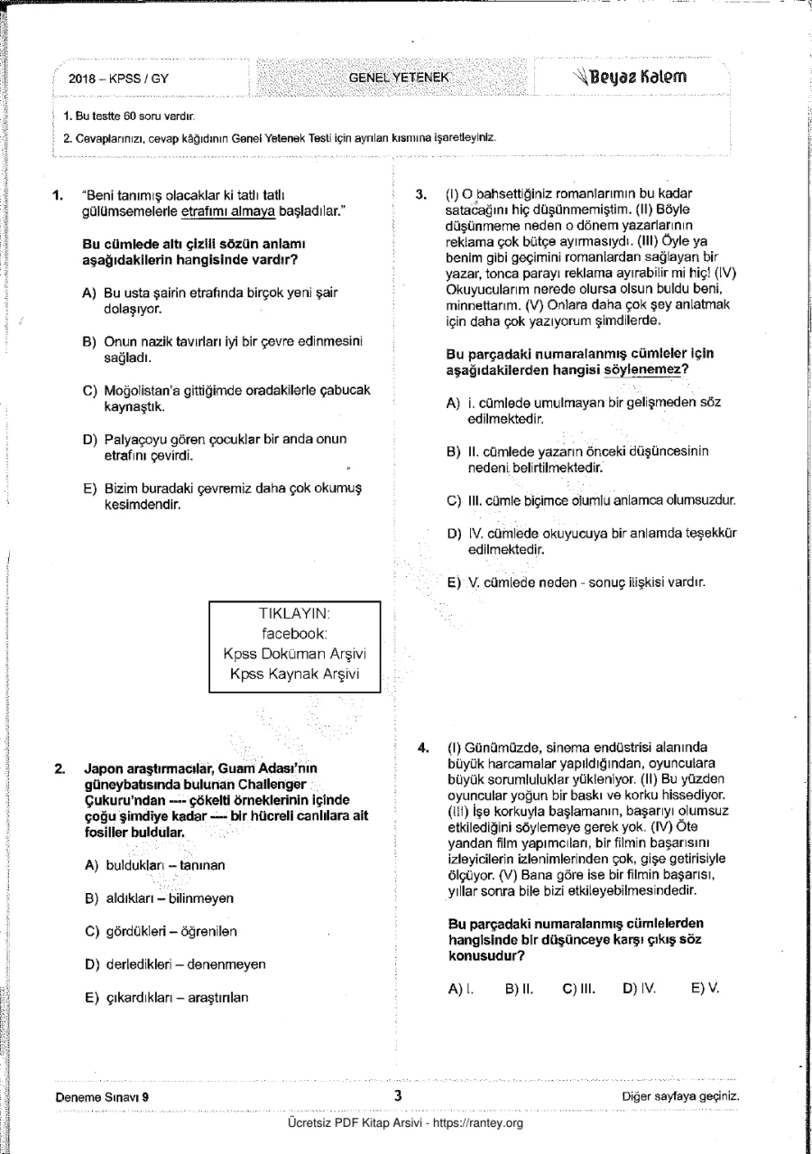Beyazkalem 2018 Tg9 GyGk kapak görseli