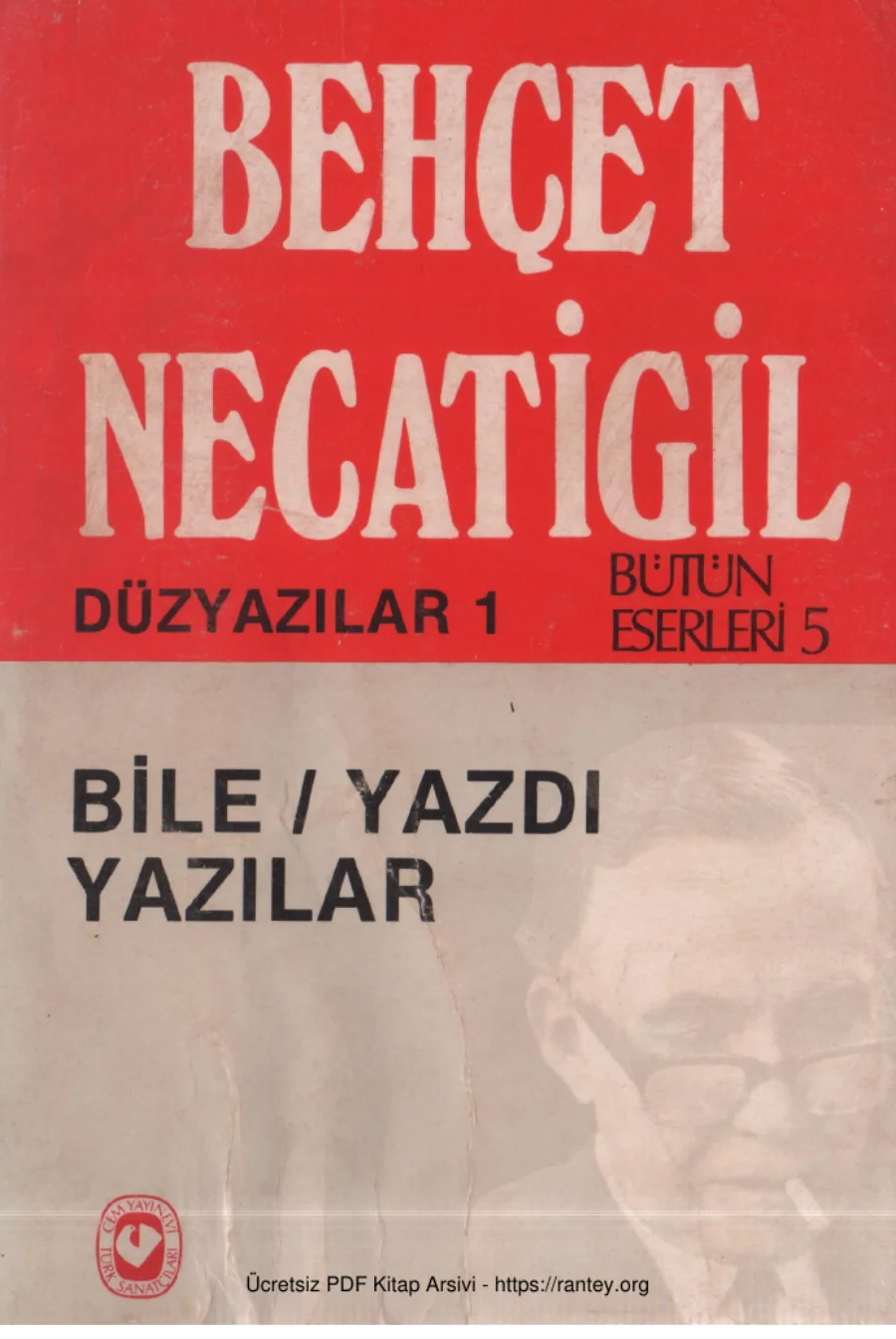 Bile Yazdı Yazılar kapak görseli