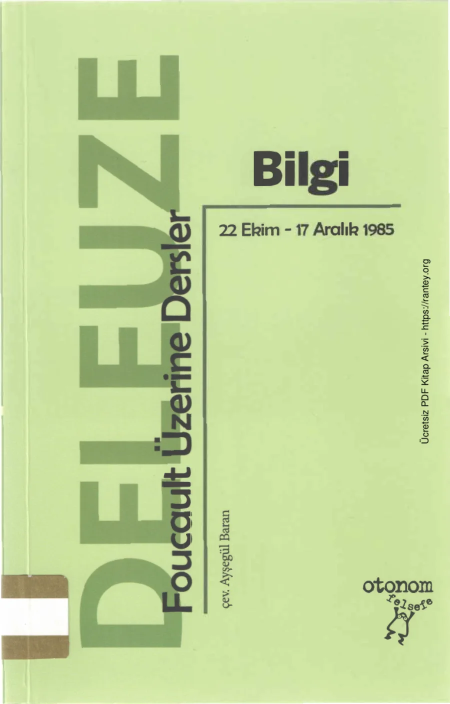 Bilgi Otonom Yayınları kapak görseli