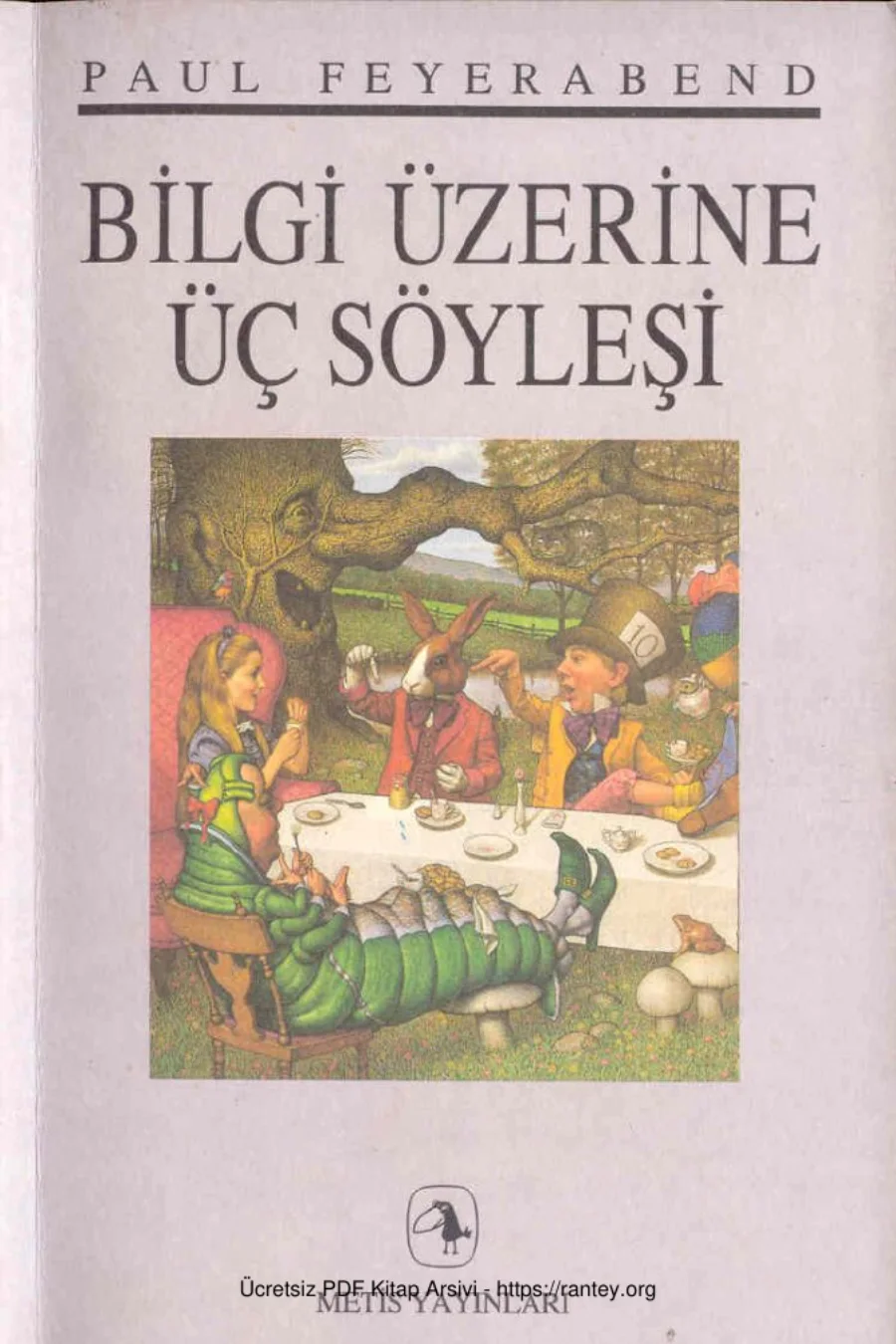 Bilgi Üzerine Üç Söyleşi kapak görseli