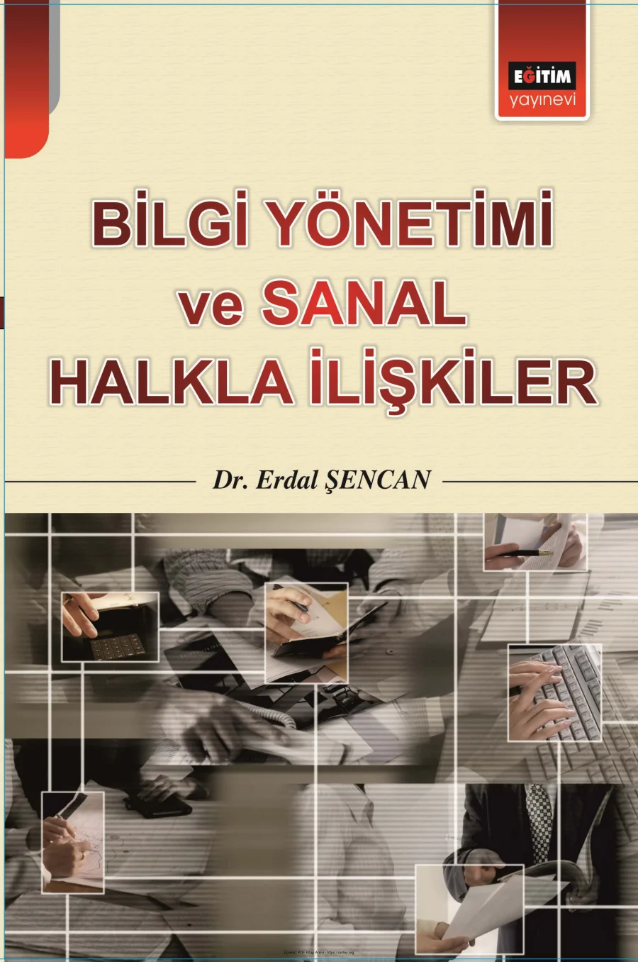 Bilgi yönetimi ve sanal halkla ilişkiler kapak görseli