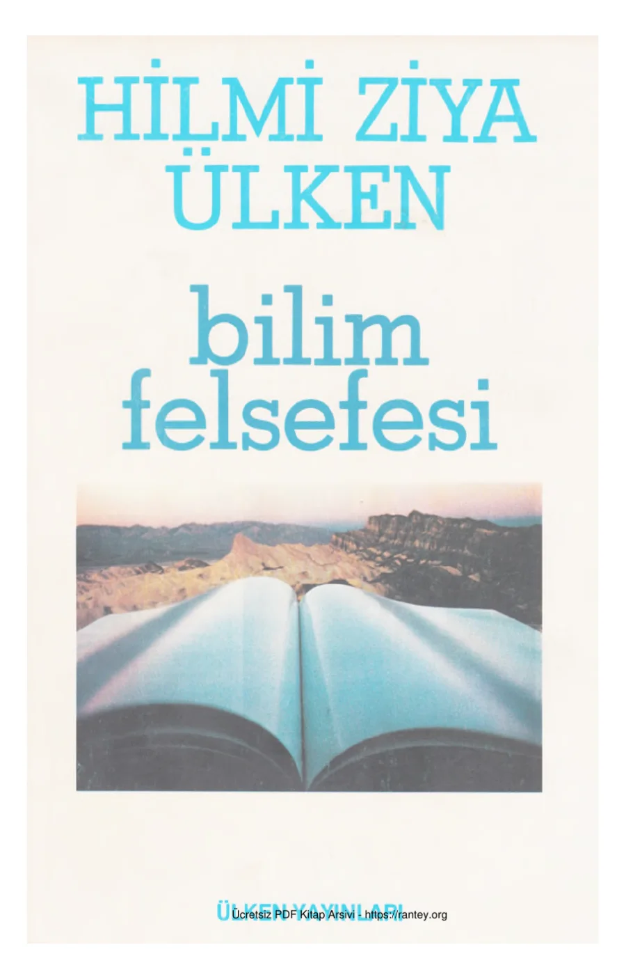 Bilim Felsefesi Ülken Yayınları kapak görseli