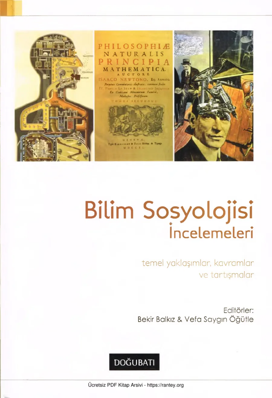 Bilim Sosyolojisi İncelemeleri kapak görseli