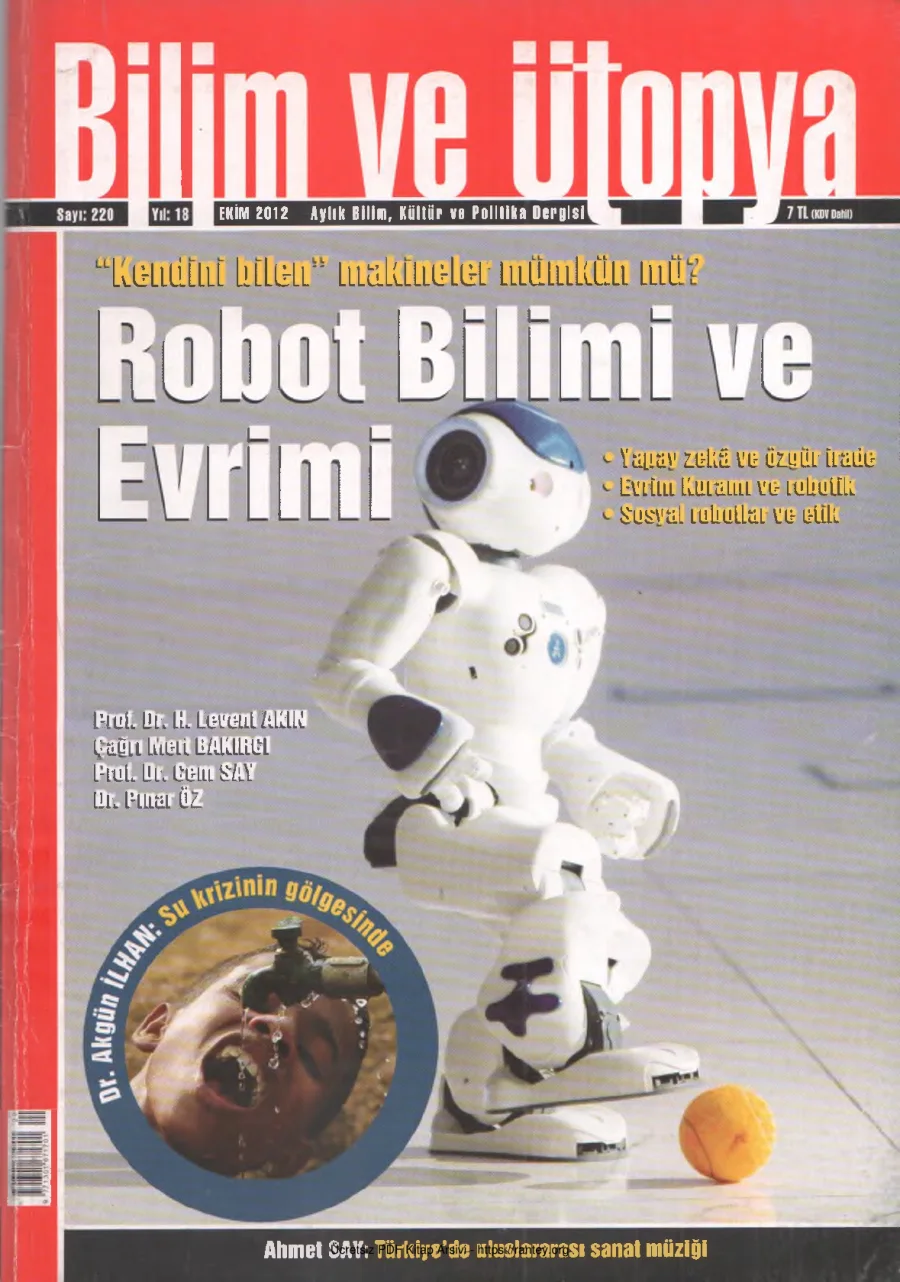 Bilim ve Ütopya Sayı 220 Ekim 2012 kapak görseli