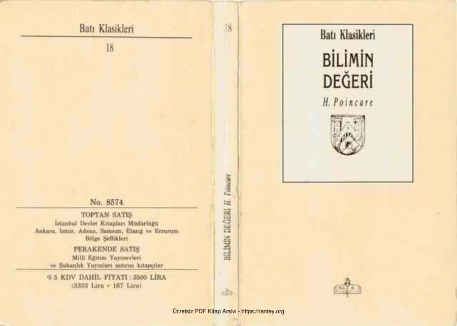 Bilimin Değeri kapak görseli
