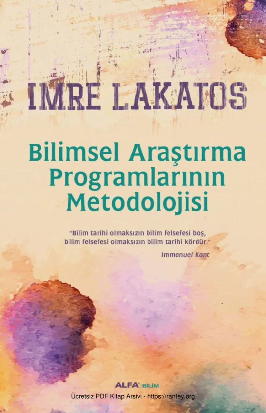 Bilimsel Araştırma Programlarının Metodolojisi kapak görseli