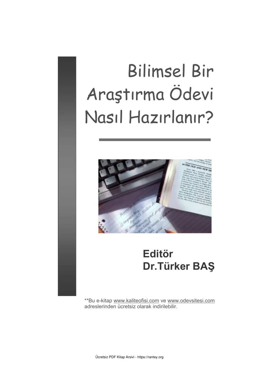 Bilimsel Bir Araştırma Ödevi Nasıl Hazırlanır kapak görseli
