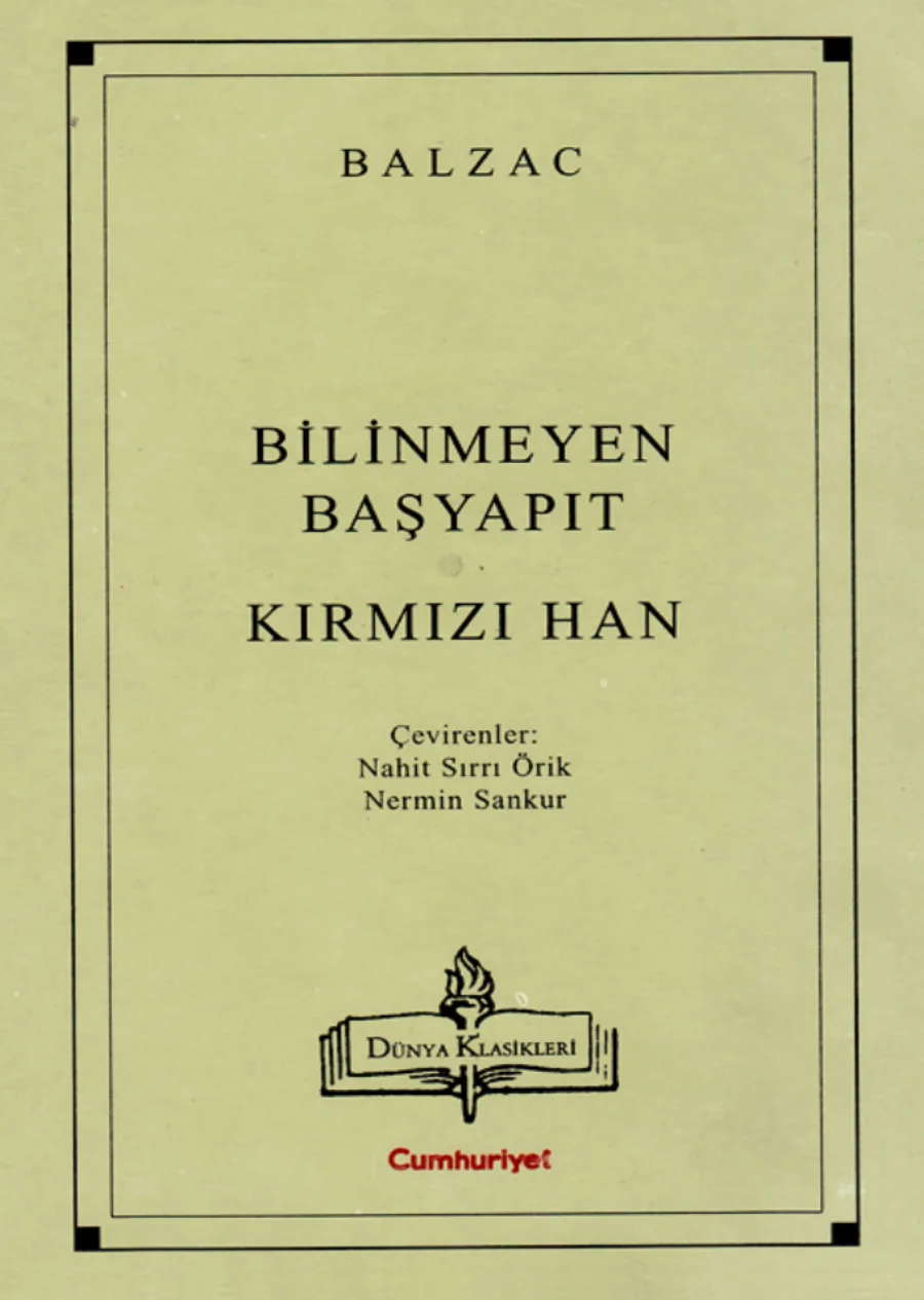 Bilinmeyen Başyapıt Kırmızı Han kapak görseli