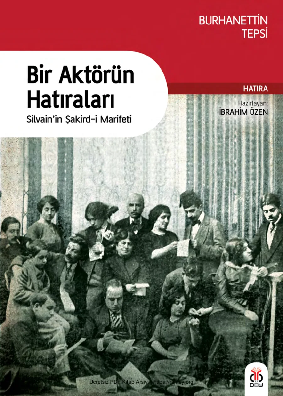 Bir Aktörün Hatıraları Silvainin Şakird i Marifeti DBY Yayınları kapak görseli