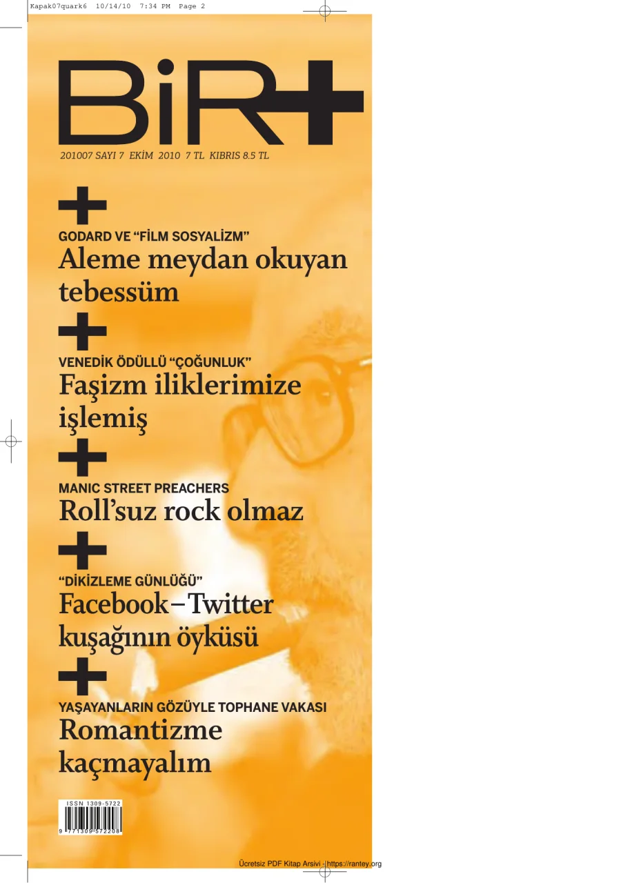 Bir Artı Bir Sayı 07 Ekim 2010 kapak görseli