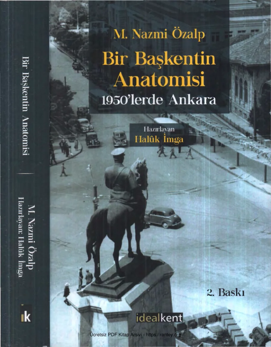 Bir Başkentin Anatomisi 1950lerde Ankara İdealkent Yayınları kapak görseli