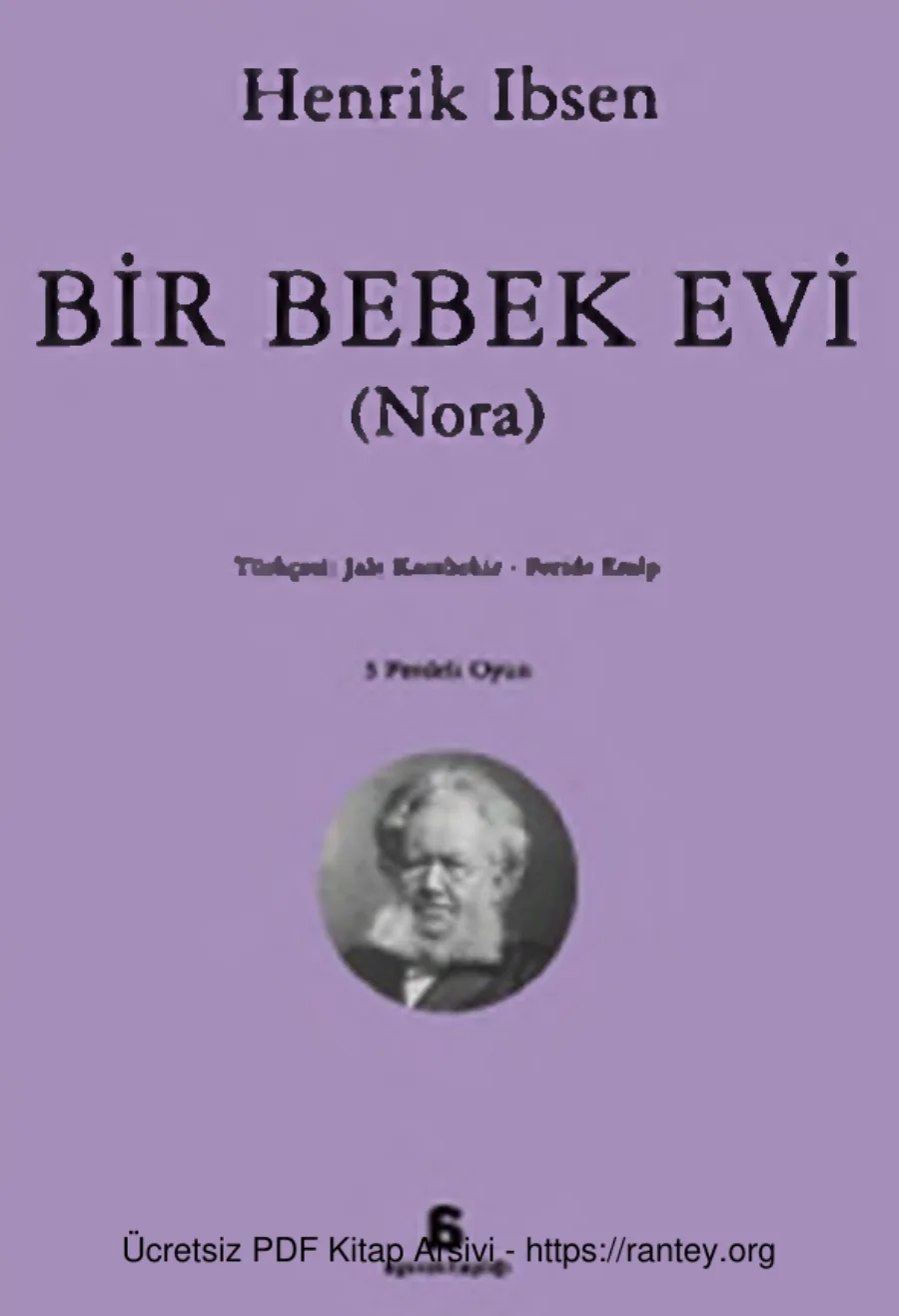 Bir Bebek Evi Nora Agora Kitaplığı kapak görseli