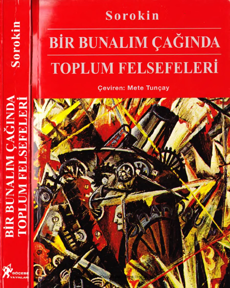 Bir Bunalım Çağında Toplum Felsefeleri kapak görseli