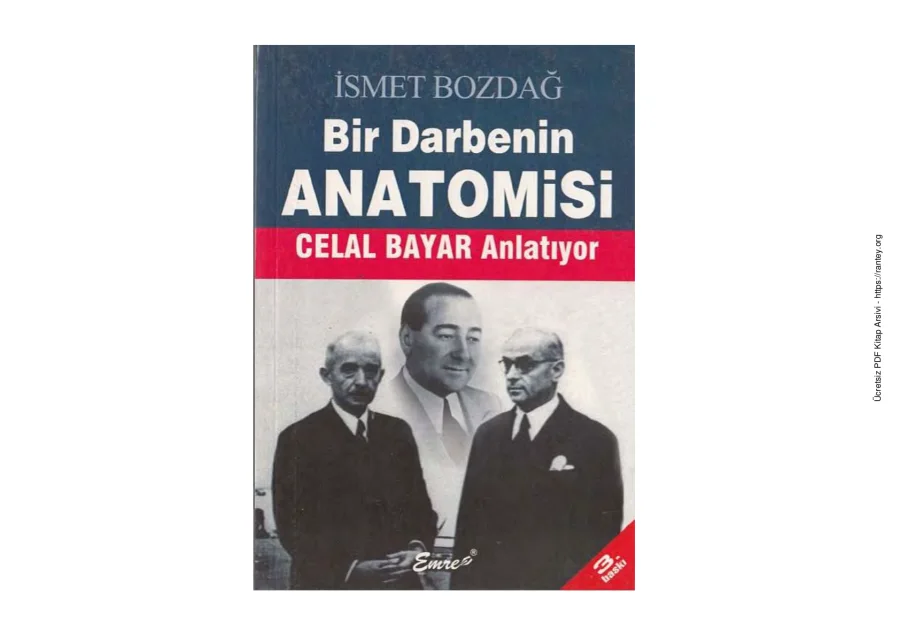 Bir Darbenin Anatomisi Celal Bayar Anlatıyor Emre Yayınları kapak görseli