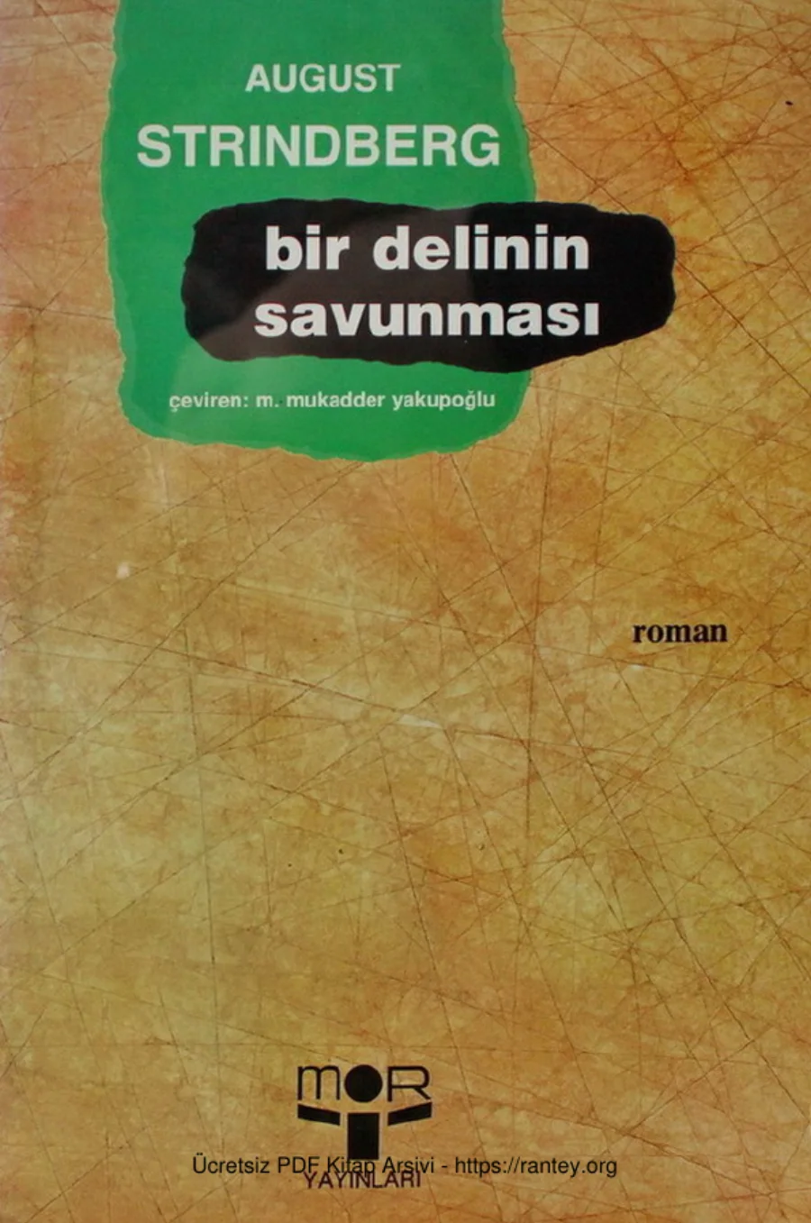 Bir Delinin Savunması kapak görseli