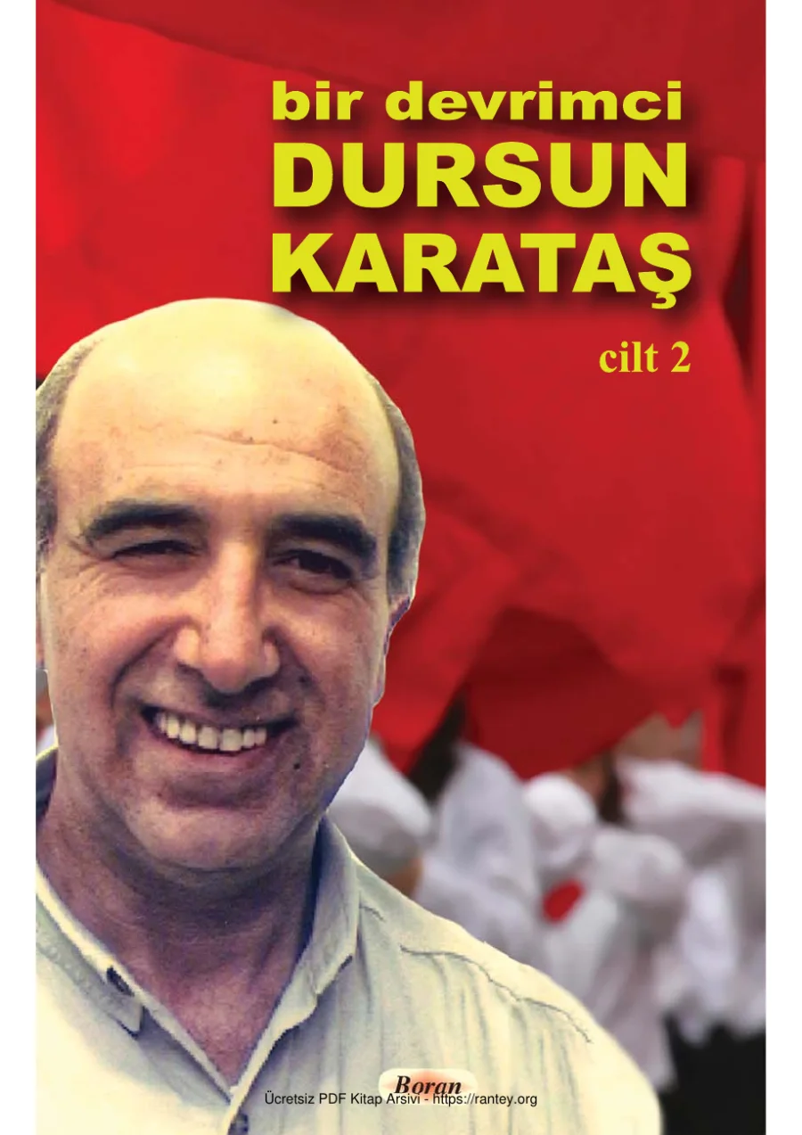 Bir Devrimci Dursun Karataş Cilt II kapak görseli