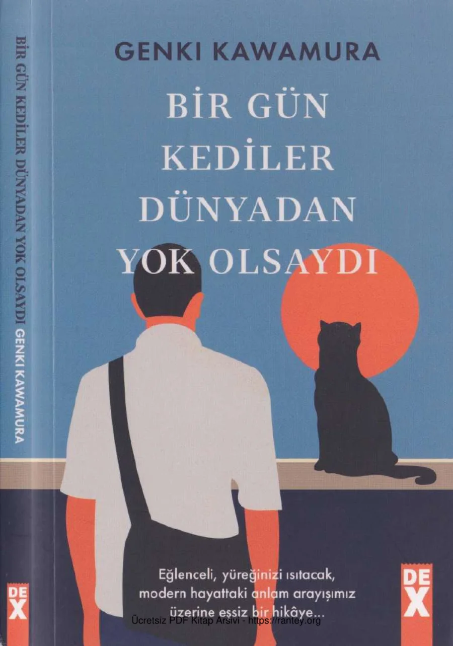 Bir Gün Kediler Dünyadan Yok Olsaydı kapak görseli