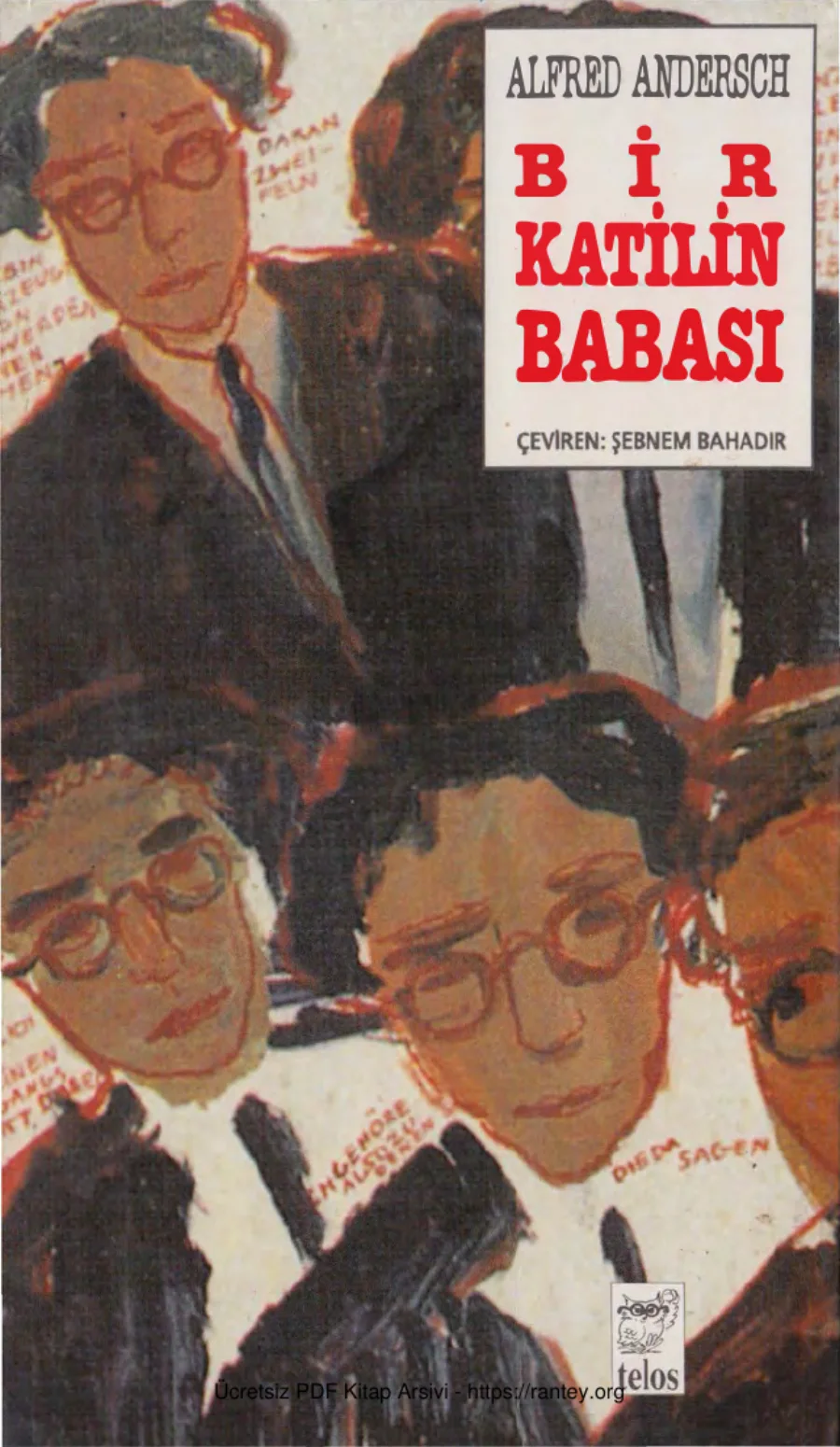 Bir Katilin Babası Telos Yayınları kapak görseli