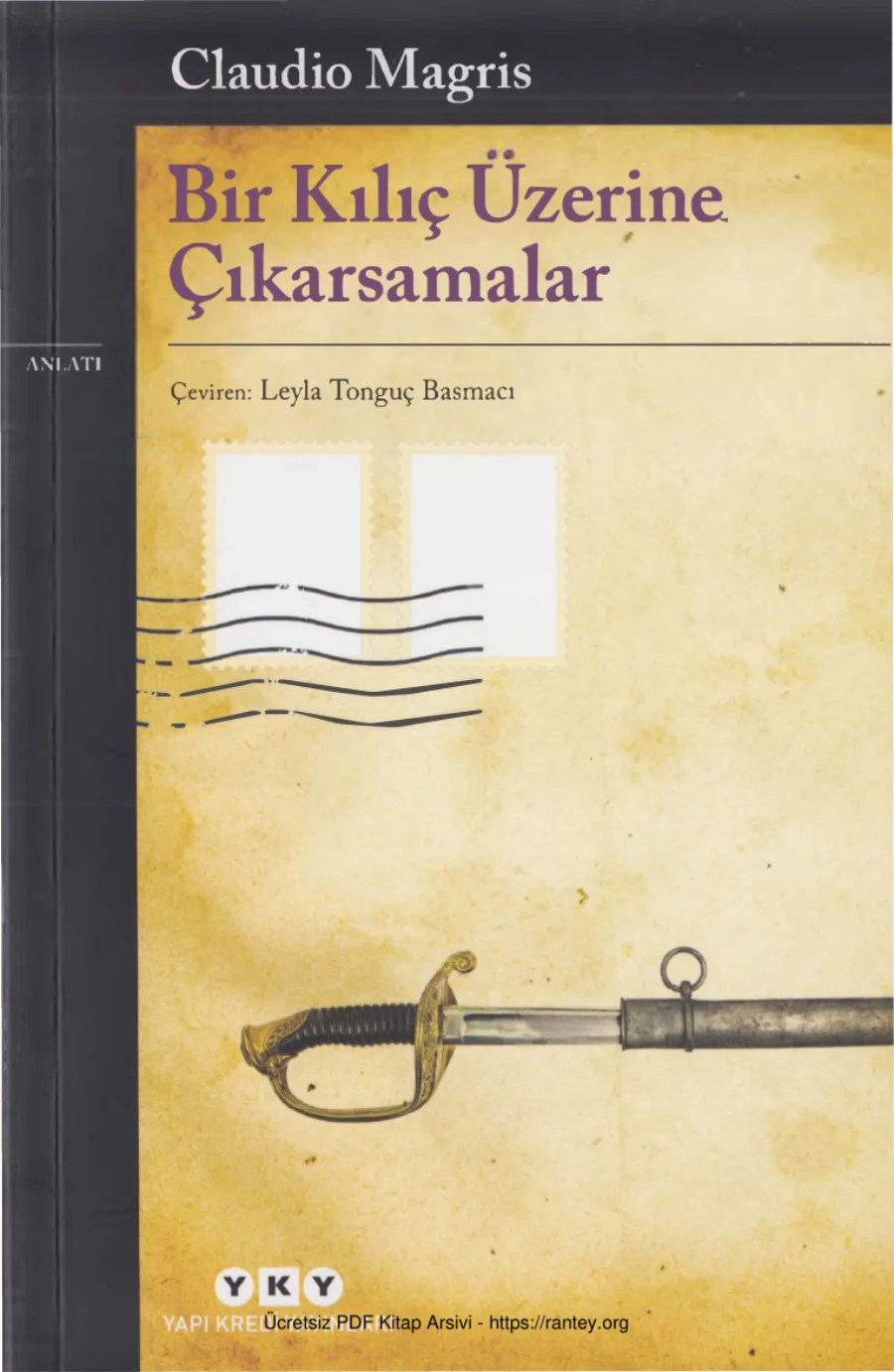 Bir Kılıç Üzerine Çıkarsamalar kapak görseli