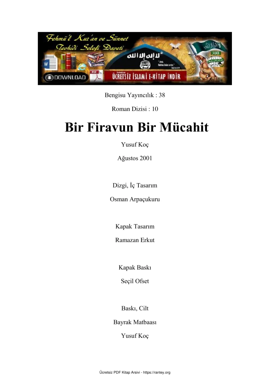 Bir Mücahit ROMAN Ebu Abdulmumin Tekin Mıhçı kapak görseli