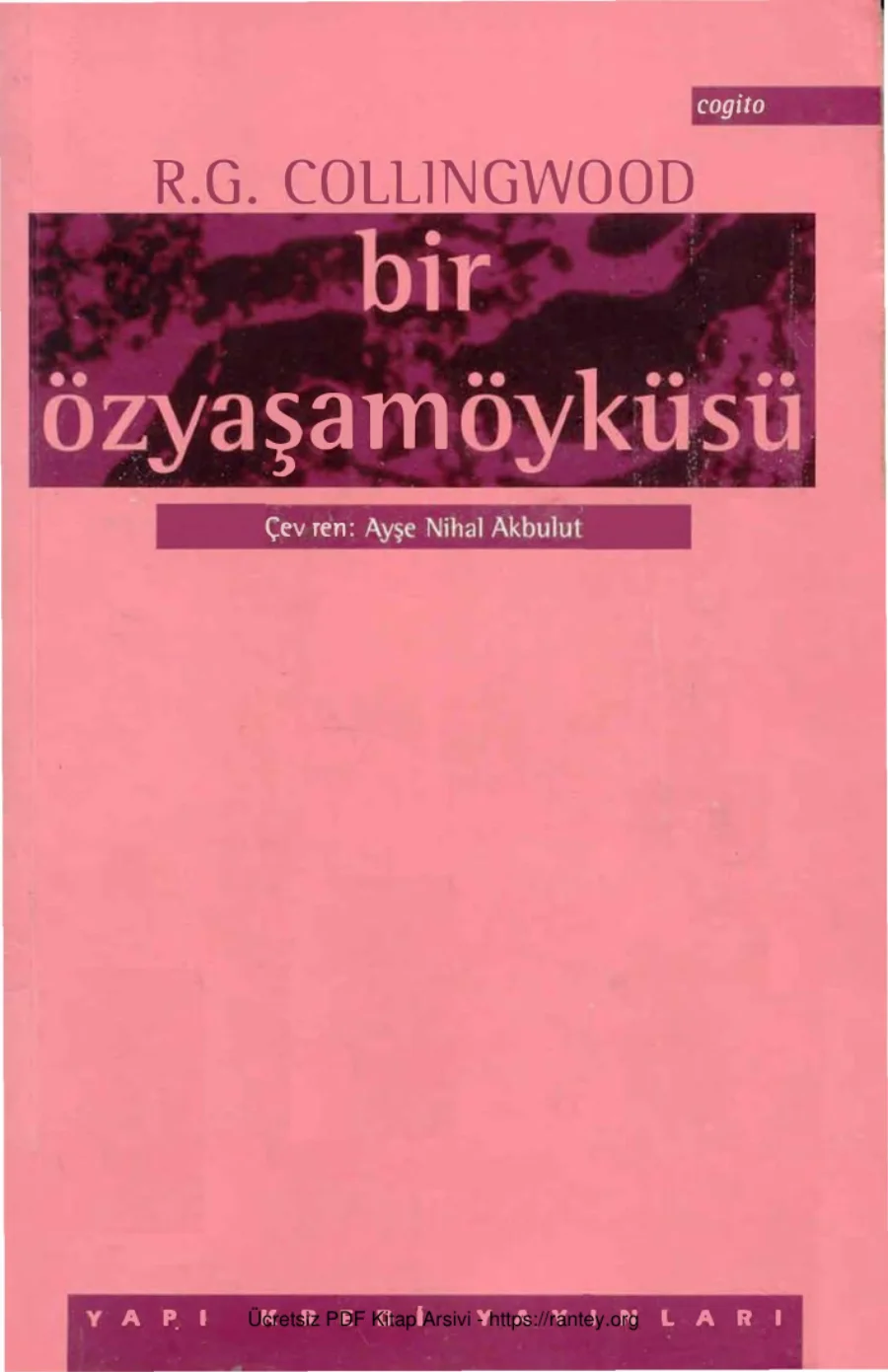Bir Özyaşam Öyküsü kapak görseli