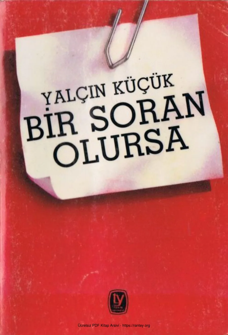 Bir Soran Olursa Tekin Yayınevi kapak görseli