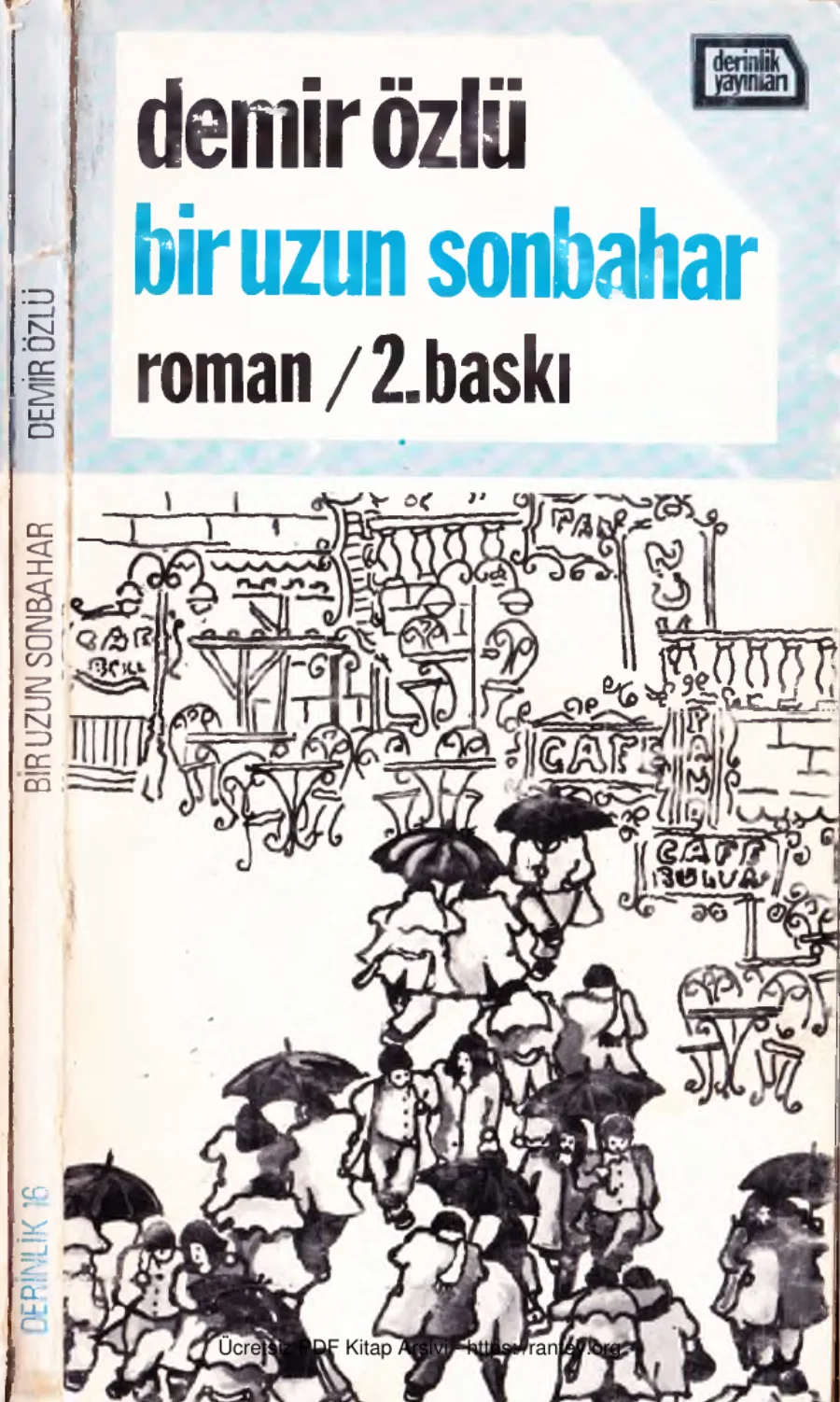 Bir Uzun Sonbahar Derinlik Yayınları kapak görseli