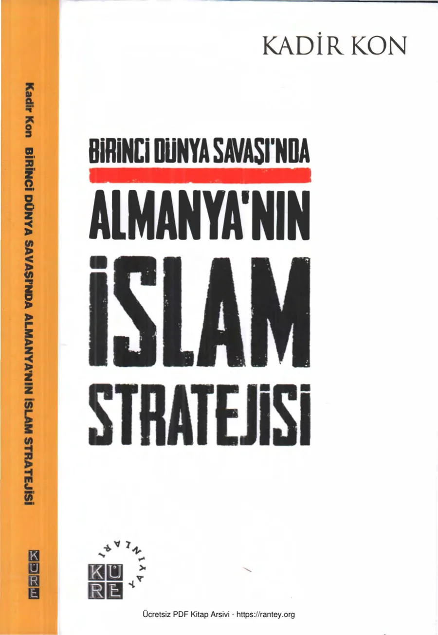 Birinci Dünya Savaşında Almanyanın İslam Stratejisi kapak görseli
