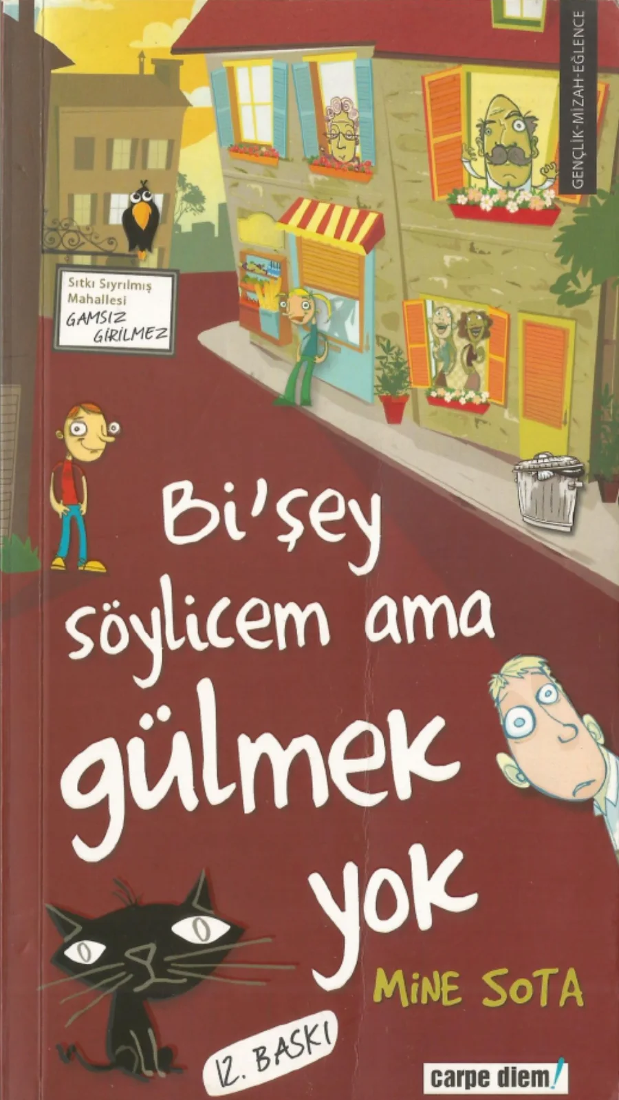 Bişey Söylicem Ama Gülmek Yok kapak görseli