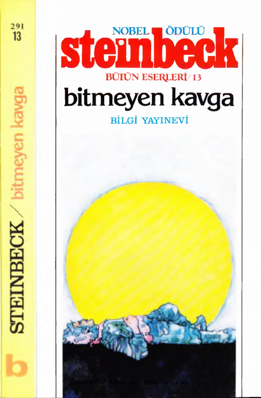 Bitmeyen Kavga Bilgi Yayınevi kapak görseli