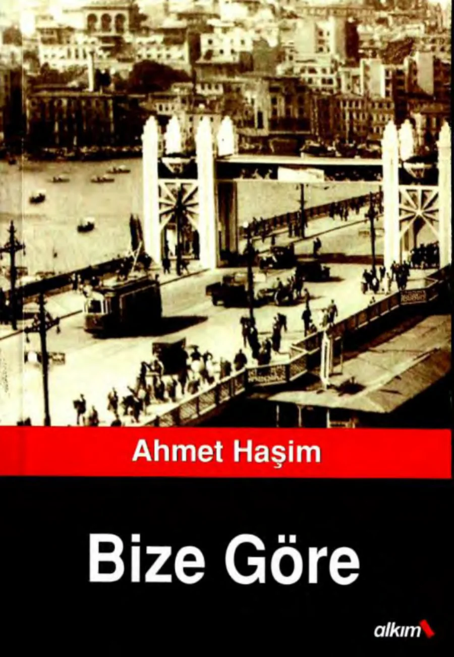 Bize Göre ve Bir Seyahatin Notları Alkım Yayınları kapak görseli
